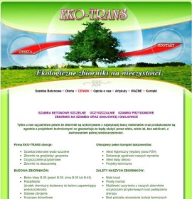 Eko-Trans Szamba Betonowe