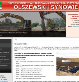 Przedsiębiorstwo Budownictwa Specjalistycznego Włodimierz Olszewski Sp. jawna