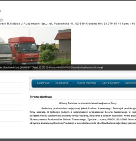 Zakład Betoniarski M.Kaluba J.Ruszkowski Sp.J.